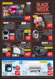 Gazetka promocyjna Marktkauf - Prospekt - Gazetka - ważna od 29.11 do 29.11.2025 - strona 39 - produkty: adapter, angebot, angebote, bett, Bewegungssensor, bügel, cola, dell, deo, drucker, eier, eis, elle, frontkamera, gaming-headset, gin, HDMI, Headset, HP, intenso, kamera, lack, lautsprecher, leds, LG, multifunktionsdrucker, reis, Ria, Roller, Schal, smartphone, Spiele, tablet, Ti, Tintenpatrone, top-angebot, uhd, UHD-TV, usb, wasser, ZTE