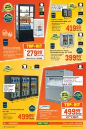 Gazetka promocyjna Metro - GastroJournal - Gazetka - ważna od 06.04 do 06.04.2022 - strona 36 - produkty: auto, Bau, Behälter, beleuchtung, edelstahl, eis, eiswürfel, eiswürfelbereiter, elle, flasche, kühlschrank, reis, Schrank, teller, Ti, tisch, top-hit, vitrine, würfel