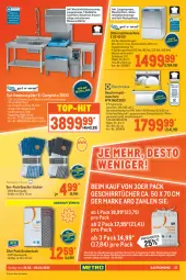 Gazetka promocyjna Metro - GastroJournal - Gazetka - ważna od 06.04 do 06.04.2022 - strona 37 - produkty: auto, Bau, baumwolle, brause, eis, elle, erde, geschirr, geschirrtücher, Gläser, LG, Metro, Rauch, reiniger, reis, spülmittel, spülung, teller, Ti, tisch, top-hit, tuc, tücher, waschmittel, wasser, wasserenthärter, wassertank, wolle