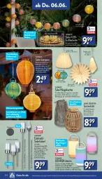 Gazetka promocyjna Aldi Nord - Von Montag - Gazetka - ważna od 08.06 do 08.06.2024 - strona 24 - produkty: akku, auer, bambus, Birnen, dell, edelstahl, elle, Garten, gin, Hängeleuchte, Kette, laterne, leds, Leuchte, lichterkette, Mode, Ria, Solarfackel, Ti, usb, ZTE