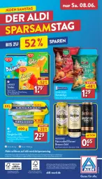 Gazetka promocyjna Aldi Nord - Von Montag - Gazetka - ważna od 08.06 do 08.06.2024 - strona 43 - produkty: aldi, arla, aus der tiefkühlung, auto, beutel, chips, eis, elle, funny-frisch, gin, Kærgården, langnese, magazin, natur, papier, pils, pilsener, radler, rapsöl, steiner, stieleis, Streichzart, telefon, teller, Ti, warsteiner, ZTE