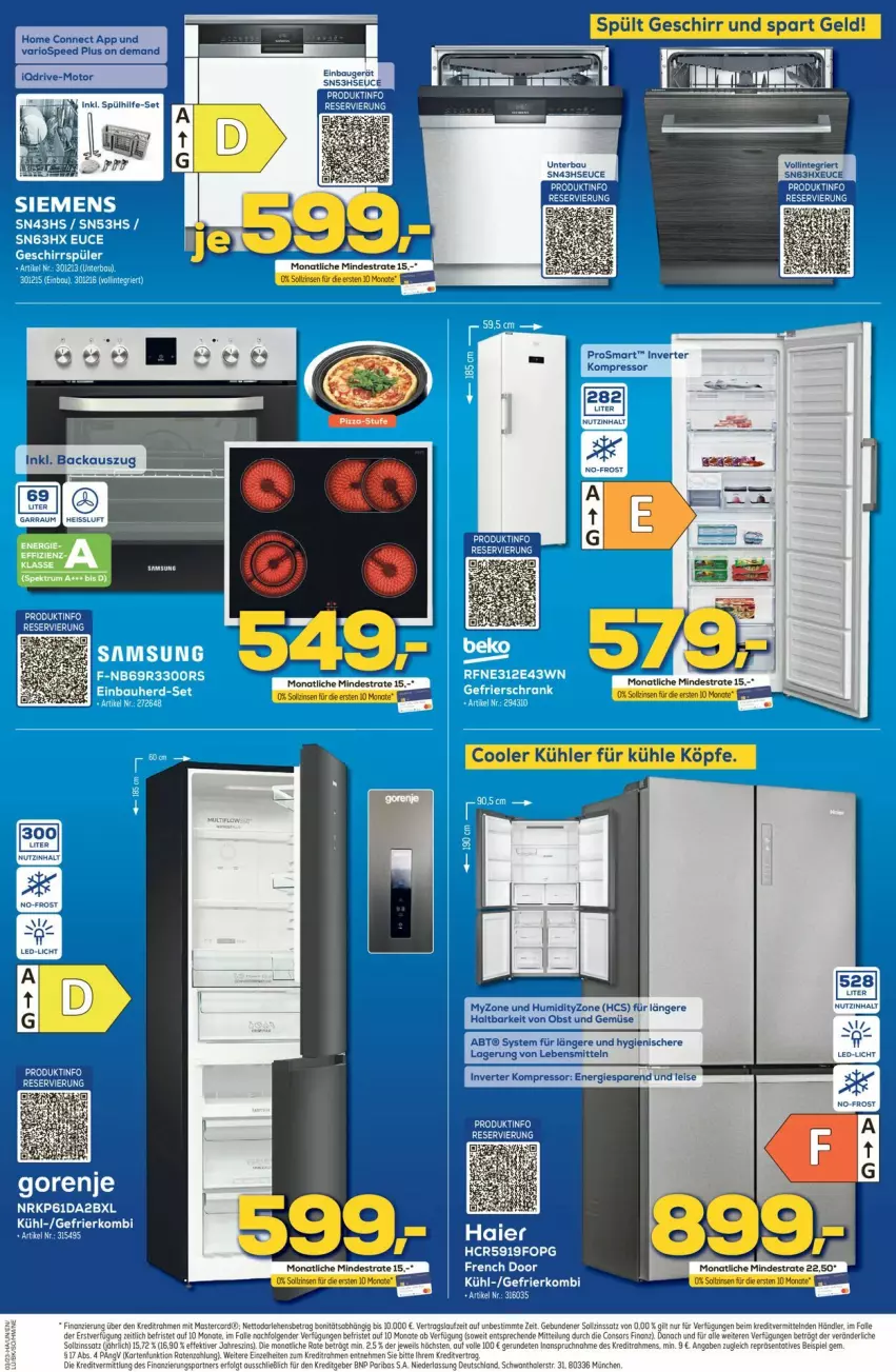 Aktueller Prospekt Euronics - Prospekte - von 18.01 bis 25.01.2023 - strona 9 - produkty: Bau, eis, kompressor, lebensmittel, obst, spee, Ti