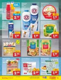 Gazetka promocyjna Netto Marken-Discount - Filial-Angebote - Gazetka - ważna od 27.05 do 27.05.2023 - strona 19 - produkty: angebot, aufstrich, bärenmarke, bestpreis, bio, brot, brotaufstrich, direktsaft, eis, fertiggericht, frische milch, frischkäse, frosta, frucht, hilcona, kakao, kartoffel, kartoffeln, Käse, kerrygold, milch, pommes, Pommes Frites, Popp, Reibekäse, reis, saft, Ti, torte, tortelloni, weihenstephan, ZTE