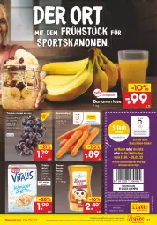 Gazetka promocyjna Netto Marken-Discount - Filial-Angebote - Gazetka - ważna od 05.02 do 05.02.2022 - strona 11 - produkty: angebot, asti, banane, bananen, beutel, coupon, deutschlandcard, discount, eis, erde, gutschein, honig, marken-discount, möhren, müsli, Rauch, Schal, Schale, speisemöhren, Sport, Ti, trauben, vita, vitalis, vitalis müsli, ZTE, zucker