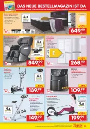 Gazetka promocyjna Netto Marken-Discount - Filial-Angebote - Gazetka - ważna od 05.02 do 05.02.2022 - strona 35 - produkty: angebot, Bau, beleuchtung, bett, body, boxspringbett, eis, elle, fritteuse, gefrierkombination, Heißluftfritteuse, kühl-gefrierkombination, Liege, magazin, matratze, montana, reis, Ria, ring, rückenlehne, sessel, Ti, topper, ZTE