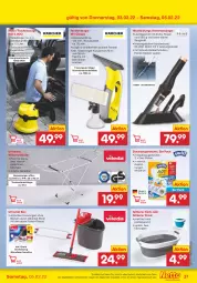 Gazetka promocyjna Netto Marken-Discount - Filial-Angebote - Gazetka - ważna od 05.02 do 05.02.2022 - strona 37 - produkty: akku, angebot, Behälter, beutel, bürste, bürsten, deo, eimer, eis, fenster, fenstersauger, flasche, Germ, Glasreiniger, korb, kraft, leine, mikrofaser, mit mikrofaserwischer, papier, perlen, rama, Rauch, reifen, reiniger, ring, Salsa, sprühflasche, staubsauger, staubsaugerbeutel, Ti, tisch, Trockensauger, waschmaschine, waschmaschinen, wasser, ZTE