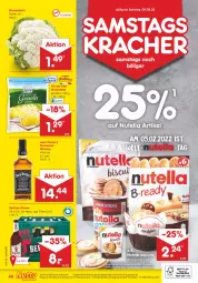 Gazetka promocyjna Netto Marken-Discount - Filial-Angebote - Gazetka - ważna od 05.02 do 05.02.2022 - strona 40 - produkty: angebot, angebote, asti, berliner, blume, blumen, blumenkohl, discount, eis, gouda, Holz, jack daniel, Jack Daniel’s, kracher, marken-discount, mozzarella, nutella, pils, pilsner, reis, rel, tennessee whiskey, Ti, uhr, whiskey, ZTE