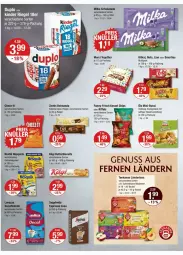 Gazetka promocyjna Vmarkt - Prospekte - Gazetka - ważna od 29.10 do 29.10.2025 - strona 8 - produkty: beere, beutel, Blaubeer, blaubeere, butter, chips, duplo, Edelmarzipan, funny-frisch, haselnuss, Hefe, je 250-g-packung, Kägi, kitkat, Ländertee, lion, marzipan, merci, nuss, riegel, saft, smarties, tee, teekanne, Ti, zentis