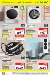 Gazetka promocyjna Lidl - Wochen-Highlights im Onlineshop - Gazetka - ważna od 26.12 do 26.12.2021 - strona 2 - produkty: angebot, angebote, beleuchtung, bügel, Bügelstation, dampfbügelstation, eis, elle, , Luftreiniger, ndk, reiniger, reis, rel, rum, Schal, Schale, silvercrest, Spektrum, telefon, Ti, timer, Trockner, trommel, uhr, wärmepumpentrockner, waschtrockner, wasser, wassertank