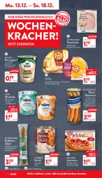 Gazetka promocyjna Aldi Nord - Aldi-Aktuell - Gazetka - ważna od 18.12 do 18.12.2021 - strona 6 - produkty: aldi, alpro, arla, aus der tiefkühlung, Becher, bio, bockwurst, braten, Dr. Oetker, , finesse, fol epi, intermezzo, joghur, joghurt, Kaiser, Käse, kracher, Mantel, milch, natur, naturjoghurt, ravioli, reifen, salami, schnittkäse, schwein, schweine, Ti, weidemilch, wein, weine, wurst