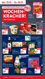 Gazetka promocyjna Aldi Nord - Aldi-Aktuell - Gazetka - ważna od 18.12 do 18.12.2021 - strona 8 - produkty: alkohol, aus der tiefkühlung, ball, Becher, cerealien, coppenrath, Edelmarzipan, eier, eierlikör, elle, erde, , flasche, Fußball, gin, HP, kakao, kracher, kuchen, Kugel, landliebe, likör, Lust auf Kuchen, marzipan, Marzipanfüllung, milch, milka, pudding, reifen, schoko, schokolade, Spezi, teller, Ti, vollmilch, Zartbitterschokolade, ZTE