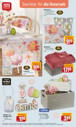 Gazetka promocyjna Rewe - Prospekte - Gazetka - ważna od 20.03 do 20.03.2022 - strona 28 - produkty: aktionspreis, alle artikel ohne dekoration, decke, dekokissen, dekoration, eis, erde, kissen, korb, Läufer, reis, Ti, tisch, tischläufer