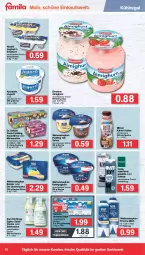 Gazetka promocyjna Famila - Prospekte - Gazetka - ważna od 18.06 do 18.06.2022 - strona 10 - produkty: actimel, actimel drink, almighur, almighurt, apostels, Becher, butter, danone, danone actimel drink, Dr. Oetker, drink, ehrmann, ehrmann almighurt, eis, flasche, frische milch, hafer, Haferdrink, joghur, joghurt, jogurt, kaffee, kühlregal, marmorette, milch, milram, nestlé, Paula, paula pudding, pudding, rahmjoghurt, regal, reis, sahne, salat, salatsauce, sauce, smarties, Streichzart, Sylter, Ti, weihenstephan, Zum Dorfkrug