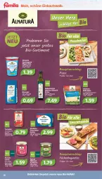 Gazetka promocyjna Famila - Prospekte - Gazetka - ważna od 18.06 do 18.06.2022 - strona 18 - produkty: auer, aufstrich, baguette, Becher, beutel, bier, Biere, bio, butter, creme, decke, eis, flasche, Käse, meerrettich, meersalz, natives olivenöl, natur, natura, nuss, olive, oliven, olivenöl, olivenöl extra, pizza, quark, Reibekäse, Rettich, rezept, rote bete, salz, Sauerrahm, snack, speisequark, spinat, Ti, tomate, tomaten, walnuss