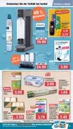 Gazetka promocyjna Famila - Prospekte - Gazetka - ważna od 18.06 do 18.06.2022 - strona 31 - produkty: auer, bio, decke, eis, elle, ente, flasche, getränk, getränke, getränkesirup, Karaffe, LG, natur, papier, Papiertüte, passend für alle, pet-flasche, Reinigung, reis, Roller, sirup, Sprudel, Stier, tablet, tablett, Tablette, tee, Teelicht, teller, tesa, Ti, Tüte, wasser, wassersprudler