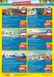 Gazetka promocyjna Netto Marken-Discount - Filial-Angebote - Gazetka - ważna od 16.09 do 16.09.2023 - strona 26 - produkty: Bad, balkonkabine, Bau, Blüte, buch, cocktail, eis, Faktu, flasche, getränk, getränke, inklusivleistungen, labranda, LG, mandel, ndk, pool, pril, reis, reiseveranstalter, reiseverlauf, Ria, Spezi, Ti, trendtours touristik gmbh, uhr, vorteilspreis, wasser