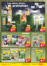 Gazetka promocyjna Netto Marken-Discount - Filial-Angebote - Gazetka - ważna od 16.09 do 16.09.2023 - strona 29 - produkty: angebot, auer, bestpreis, blume, blumen, dünger, eis, elle, Garten, hörnchen, Komposter, Leuchte, leuchten, rasen, reis, Tasche, teller, Ti, Tiere, wasser, ZTE, zwiebel