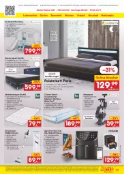 Gazetka promocyjna Netto Marken-Discount - Filial-Angebote - Gazetka - ważna od 16.09 do 16.09.2023 - strona 35 - produkty: akku, angebot, Bau, beleuchtung, bett, boxspringbett, buch, deutschlandcard, eis, Etagenbett, federkern, federkernmatratze, fritteuse, Garten, guthabenkarte, gutschein, Heißluftfritteuse, Holz, kernmatratze, Kinder, Kinderbett, korb, kracher, Kratzbaum, latte, lattenrost, lebensmittel, led-beleuchtung, LG, Liege, matratze, matratzen, Matratzentopper, milch, Mode, ndk, polsterbett, reis, rezept, ring, staubsauger, Tasche, taschen, taschenfederkern-matratze, telefon, Ti, tisch, topper, uhr, wandhalterung, ZTE