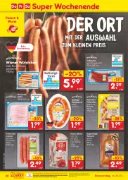 Gazetka promocyjna Netto Marken-Discount - Filial-Angebote - Gazetka - ważna od 16.09 do 16.09.2023 - strona 40 - produkty: bestpreis, braten, buch, Cabanossi, eis, filet, filets, fleisch, fleischwurst, Geflügel, Holz, knacker, leine, ndk, paprika, prosciutto, prosciutto cotto, Rauch, reifen, reis, rügenwalder, salami, tee, teewurst, Ti, wiener, wiener würstchen, wurst, würstchen
