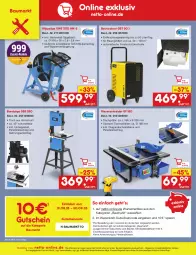 Gazetka promocyjna Netto Marken-Discount - Filial-Angebote - Gazetka - ważna od 16.09 do 16.09.2023 - strona 50 - produkty: angebot, auto, Bau, eis, Elan, erde, gutschein, gutscheine, korb, ndk, reis, säge, Ti, tisch, Trockner, ZTE