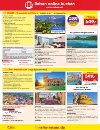 Gazetka promocyjna Netto Marken-Discount - Filial-Angebote - Gazetka - ważna od 16.09 do 16.09.2023 - strona 54 - produkty: anreisetermine, Bad, Blüte, Brei, brunnen, buch, dessert, dusche, eis, elle, Engel, LG, orange, orangen, pool, pril, rama, reis, reiseveranstalter, reiseverlauf, rezept, Rowi, Schal, sony, telefon, Ti, trendtours touristik gmbh, uhr, wasser, wein, wellnessbereich, zimmerbeispiel