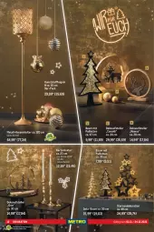 Gazetka promocyjna Metro - Dekoration Spezial - Gazetka - ważna od 24.12 do 24.12.2022 - strona 12 - produkty: aldi, Bau, dekoration, eis, elle, kerze, Kerzenhalter, Kugel, mit pailletten, pailletten, reis, teller, Ti