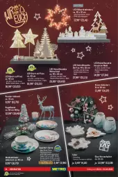 Gazetka promocyjna Metro - Dekoration Spezial - Gazetka - ważna od 24.12 do 24.12.2022 - strona 14 - produkty: adapter, batterie, Bau, dekoration, dessert, Dessertteller, eis, elle, geschirr, Holz, kerze, Kerzenhalter, Kranz, Kugel, LG, mikrowelle, reis, Schal, Schale, spülmaschinen, tasse, teller, Ti, timer