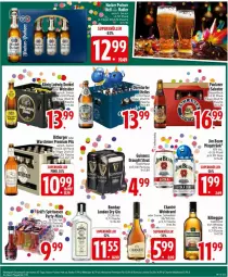 Gazetka promocyjna Edeka - Prospekte - Gazetka - ważna od 08.03 do 08.03.2025 - strona 23 - produkty: bitburger, burger, creme, dry gin, flasche, getränk, gin, Guinness, irish whiskey, jim beam, kilbeggan, likör, london dry, london dry gin, Mixgetränk, pils, premium pils, sahne, spirituosen, steiner, Ti, warsteiner, wein, weinbrand, whiskey