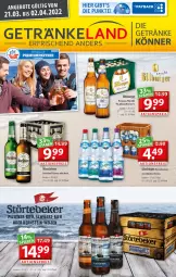 Gazetka promocyjna Getraenkeland - Gazetka - ważna od 02.04 do 02.04.2022 - strona 1 - produkty: alkohol, Alwa, bitburger, burger, elle, getränk, getränke, mineralwasser, pils, pilsener, premium pils, Spezi, steiner, warsteiner, wasser