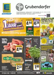 Gazetka promocyjna E Center - Angebote der Woche - Gazetka - ważna od 20.08 do 20.08.2022 - strona 1 - produkty: aldi, basilikum, bio, bioland, chili, decke, deka, deutschlandcard, ente, erde, kerrygold, kerrygold extra, mini-rispentomaten, rispentomaten, Schal, Schale, telefon, Ti, tomate, tomaten, topf, uhr