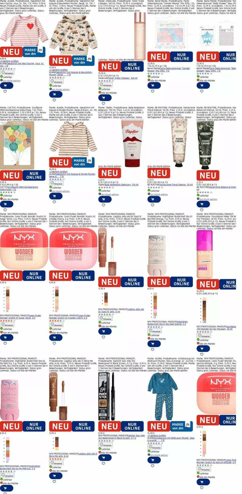 Aktueller Prospekt Dm Drogerie - Prospekte - von 29.12.2026 bis 07.01.2027 - strona 1 - produkty: akku, Anzug, aust, ball, Bau, body, bodylotion, braun, butter, Collagen, creme, dekoration, eier, eis, elle, Eyeliner, handcreme, lack, LG, Lipgloss, Lotion, orange, reis, ring, Schlafanzug, shirt, sim, Sweatshirt, Tasche, Ti, toast, Toner