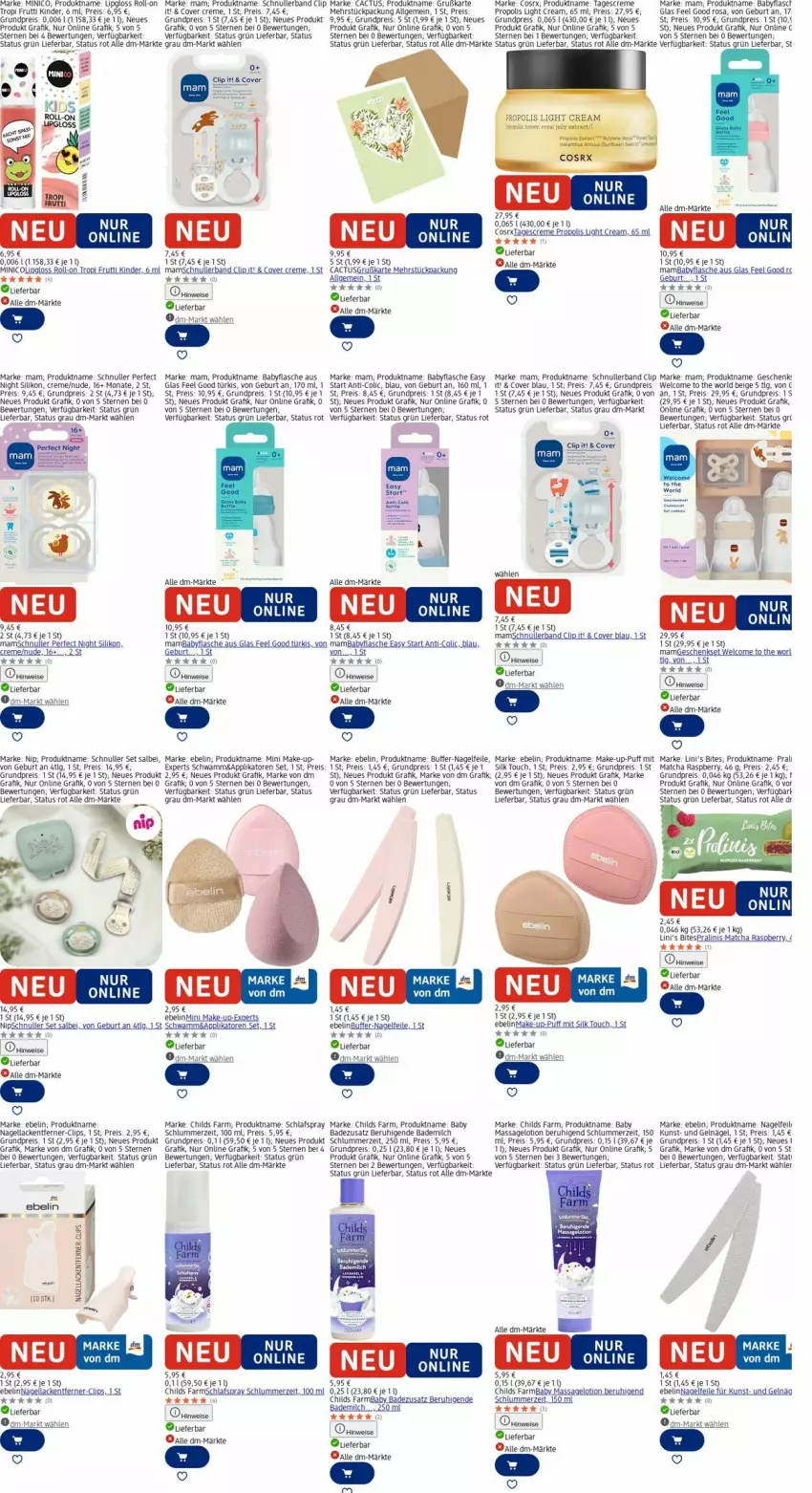 Aktueller Prospekt Dm Drogerie - Prospekte - von 29.12.2026 bis 07.01.2027 - strona 11 - produkty: Bad, bites, creme, eis, flasche, Kaki, Kinder, lack, Lacke, LG, Lipgloss, Lotion, Make-up, mam, milch, Nagelfeile, Nagellack, Nagellackentferner, Propolis, raspberry, reis, roll-on, schwamm, tagescreme, tee, Ti