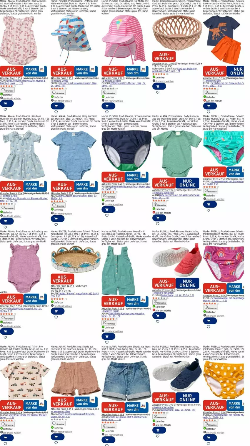 Aktueller Prospekt Dm Drogerie - Prospekte - von 29.12.2026 bis 07.01.2027 - strona 20 - produkty: Anzug, asti, Bad, Bau, beurer, bio, blume, blumen, body, braun, eis, elle, Frosch, jeans, kleid, korb, mab, melone, melonen, Mütze, natur, Overall, Rana, reis, rel, Ria, Schlafanzug, schuhe, shirt, shorts, T-Shirt, tablet, tablett, Ti, tisch, usb, wolle