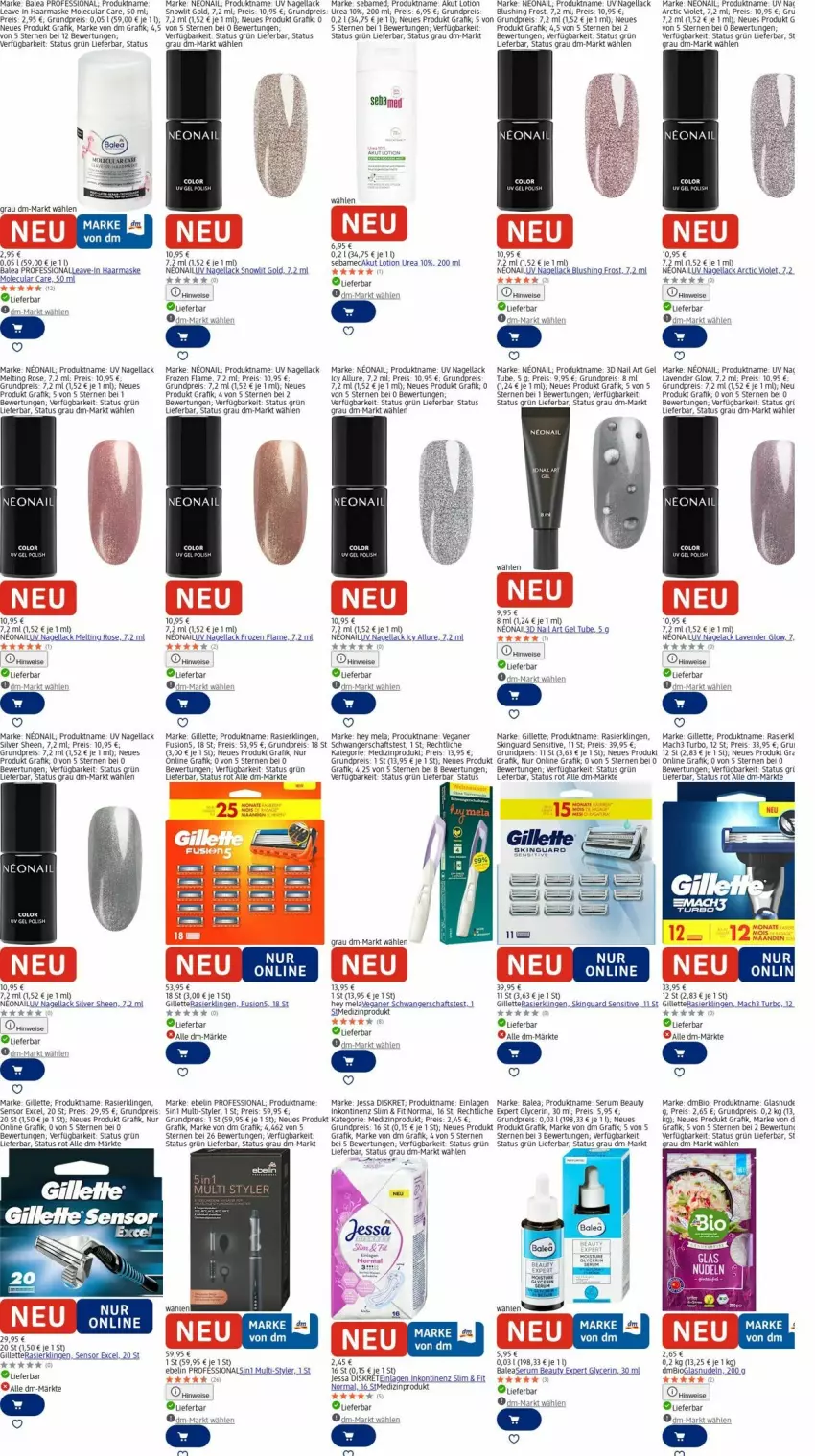 Aktueller Prospekt Dm Drogerie - Prospekte - von 29.12.2026 bis 07.01.2027 - strona 9 - produkty: bio, eis, fusion5, gillette, lack, Lotion, mac, mach3, Maske, medizinprodukt, Nagellack, Rasierklinge, rasierklingen, reis, rum, Schwangerschaftstest, sebamed, Serum, skinguard, Ti