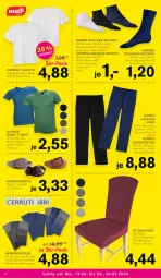 Gazetka promocyjna Kodi - Prospekte - Gazetka - ważna od 14.02 do 14.02.2025 - strona 6 - produkty: Bau, baumwolle, gin, Herrensocken, hose, Jogginghose, shirt, shirts, sneaker, sneaker socken, socken, stuhl, T-Shirt, Ti, wolle