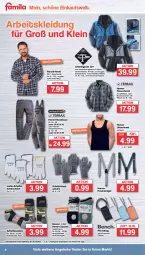 Gazetka promocyjna Famila - Prospekte - Gazetka - ważna od 04.02 do 04.02.2023 - strona 4 - produkty: angebot, angebote, Arbeitssocken, aust, Bau, baumwolle, eis, elle, handschuhe, hemd, herren-socken, hose, hosen, Jacke, kleid, Kleidung, Latzhose, Mode, reis, schuhe, socken, Tasche, taschen, teller, Ti, Unterhemd, wasser, wolle, ZTE