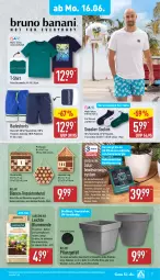 Gazetka promocyjna Aldi Nord - Von Montag - Gazetka - ważna od 21.06 do 21.06.2025 - strona 17 - produkty: aldi, auer, auto, Bad, badeshorts, Bau, baumwolle, beutel, blume, blumen, blumenerde, dell, elle, erde, Garten, Gartenpflanze, gin, Mode, natur, pflanze, pflanzen, reine baumwolle, Ria, schlauch, sekt, shirt, shorts, slip, sneaker, socken, T-Shirt, Ti, tisch, wolle, ZTE