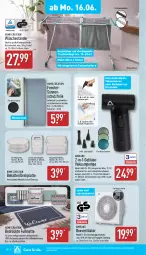 Gazetka promocyjna Aldi Nord - Von Montag - Gazetka - ważna od 21.06 do 21.06.2025 - strona 18 - produkty: akku, ambia, Behälter, Boxventilator, deka, dell, eis, elle, fenster, Fußmatte, gin, HP, kleid, Kleidung, ladekabel, latte, Mode, Ria, socken, sonnenschutz, Ti, timer, tragegriff, usb, ventilator, ZTE