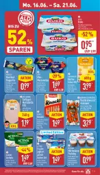 Gazetka promocyjna Aldi Nord - Von Montag - Gazetka - ważna od 21.06 do 21.06.2025 - strona 5 - produkty: activia, arla, arla buko, auer, baguette, Becher, bratwurst, Buko, burger, butter, butterkäse, creme, danone, danone activia, dell, eis, frischkäse, frucht, fruchtjoghurt, Geflügel, gin, herta, joghur, joghurt, Käse, krakauer, kräuter, meggle, milch, mortadella, mozzarella, pudding, rel, rostbratwurst, schoko, Ti, vollmilch, wurst, würstchen, zott, ZTE