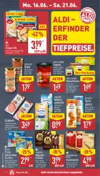 Gazetka promocyjna Aldi Nord - Von Montag - Gazetka - ważna od 21.06 do 21.06.2025 - strona 6 - produkty: aldi, angebot, angebote, auer, aus der tiefkühlung, biscotto, Brühe, coppenrath, eis, filegro, früchte, gin, hülsenfrüchte, iglo, krakauer, kuchen, kuchenliebe, landliebe, landmilch, langnese, magnum, milch, paprika, reis, senf, Spritzgebäck, stieleis, Ti, tiefpreis