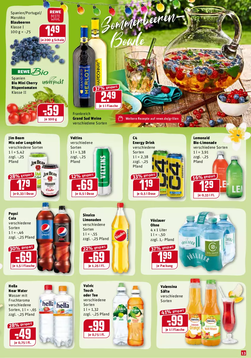 Aktueller Prospekt Rewe - Diese Woche im Angebot! - von 14.06 bis 19.06.2021 - strona 13