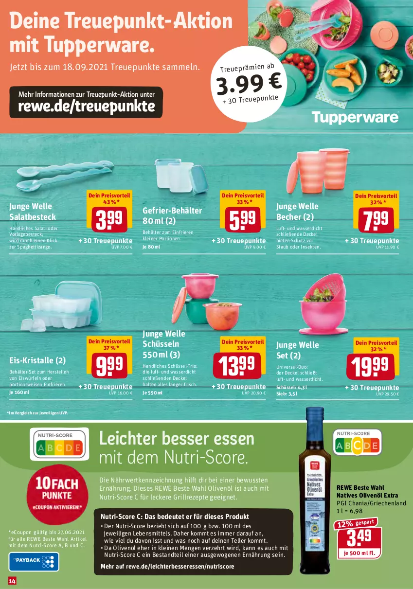 Aktueller Prospekt Rewe - Diese Woche im Angebot! - von 14.06 bis 19.06.2021 - strona 14