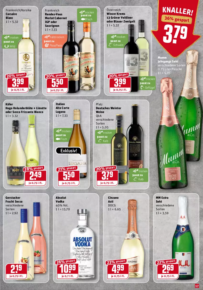 Aktueller Prospekt Rewe - Diese Woche im Angebot! - von 14.06 bis 19.06.2021 - strona 17