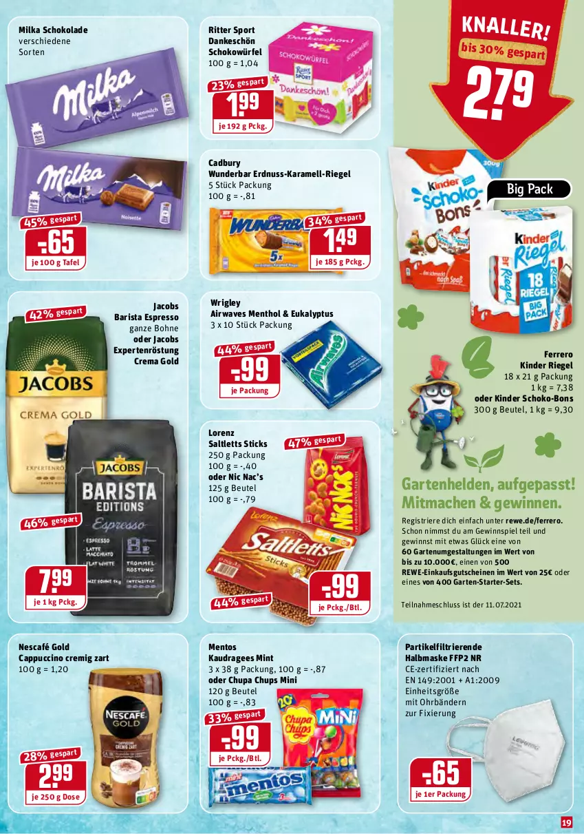 Aktueller Prospekt Rewe - Diese Woche im Angebot! - von 14.06 bis 19.06.2021 - strona 19