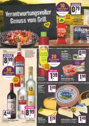 Gazetka promocyjna E Center - Angebote der Woche - Gazetka - ważna od 23.04 do 23.04.2022 - strona 10 - produkty: angebot, aperitif, Berger, bohne, bohnen, cabernet, cambozola, campari, deutscher weichkäse, deutschlandcard, erde, fisch, flasche, Hela, Käse, ketchup, kidney, Kühne, LG, liqueur, merl, merlot, milch, ouzo, ouzo 12, rouge, rougette, salat, sauce, saucen, saupiquet, tee, thunfisch, Ti, weichkäse, würzsauce, würzsaucen