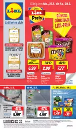 Gazetka promocyjna Lidl - Aktionsprospekt - Gazetka - ważna od 28.05 do 28.05.2022 - strona 1 - produkty: angebot, angebote, aoste stickado, Bad, bio, champion, crivit, discount, dulano, eis, elle, erde, fenster, insektenschutz, Insektenschutzfenster, lebensmittel, LG, Liege, preisvorteil, pril, Rauch, reis, sekt, stickado, teller, Ti, tisch, wiener, wiener würstchen, würstchen, ZTE