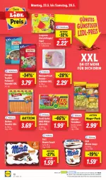 Gazetka promocyjna Lidl - Aktionsprospekt - Gazetka - ważna od 28.05 do 28.05.2022 - strona 10 - produkty: Cap, dovgan, dulano, eis, ferdi fuchs, hilcona, langnese, monte, ndk, pelmeni, preisvorteil, reis, Schal, Schale, schinken, snack, taschki, Ti, torte, tortelloni, würstchen, zott, Zott Monte