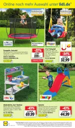 Gazetka promocyjna Lidl - Aktionsprospekt - Gazetka - ważna od 28.05 do 28.05.2022 - strona 52 - produkty: angebot, angebote, arbeitsplatte, asti, eis, elle, fanta, Garten, gartenschlauch, Holz, Kinder, küche, latte, massivholz, ndk, reis, rel, Ria, Schal, Schale, Schaukel, schlauch, stuhl, telefon, Ti, Trampolin, uhr, Wanne, wasser