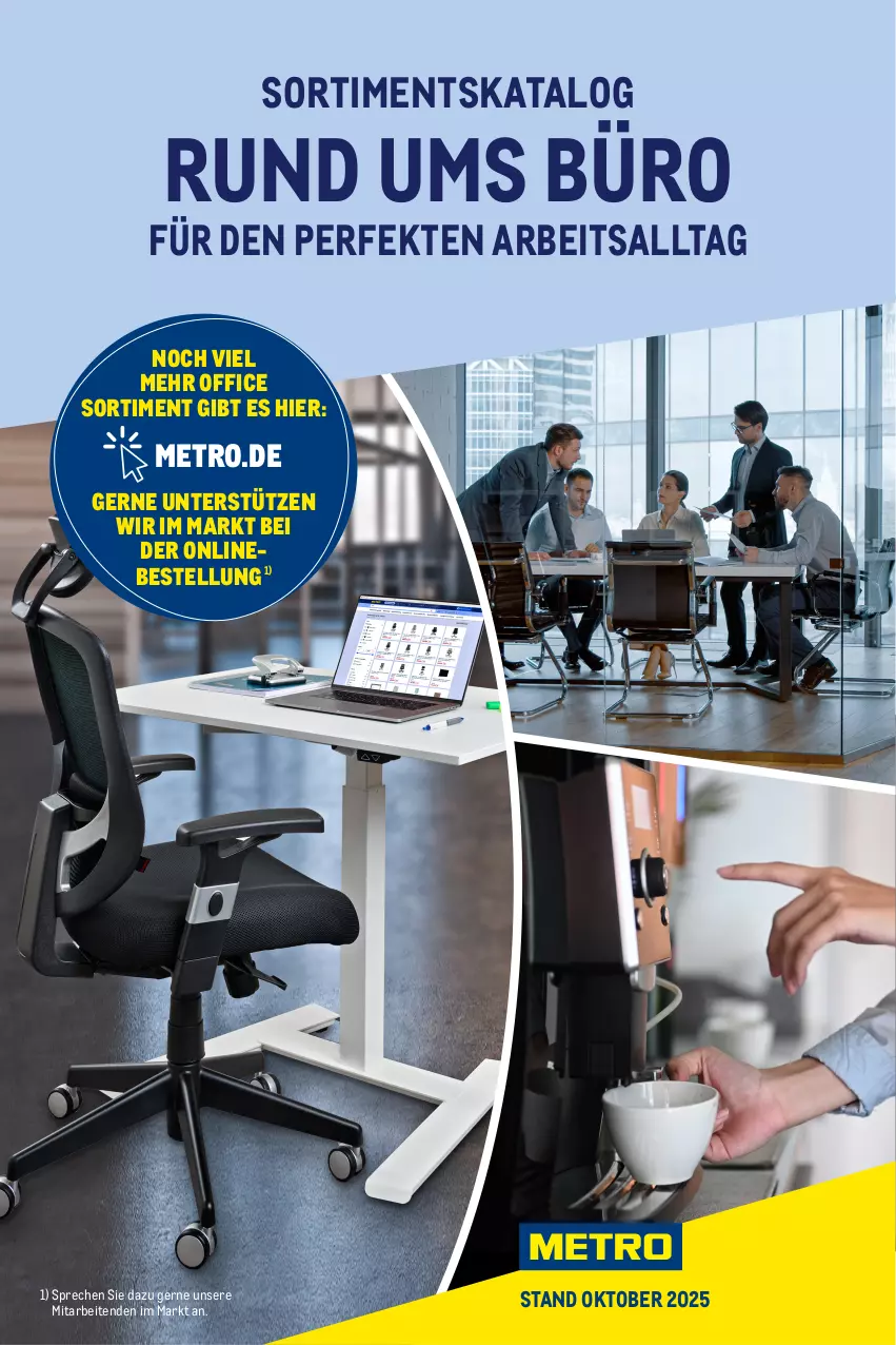 Aktueller Prospekt Metro - Office Sortiment - von 01.10.2025 bis 01.06.2026 - strona 1 - produkty: Metro, office, Ti