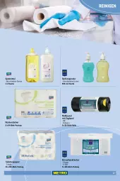 Gazetka promocyjna Metro - Office Sortiment - Gazetka - ważna od 01.06 do 01.06.2026 - strona 17 - produkty: beutel, decke, Einmalhandtücher, flasche, handtücher, küche, Küchen, küchentücher, Metro, müllbeutel, papier, Reinigung, Seife, seifenspender, spülmittel, Ti, toilettenpapier, tücher